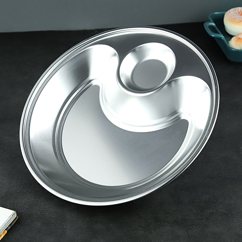 Kitchen Gadgets Store - 1 plato de acero inoxidable para
