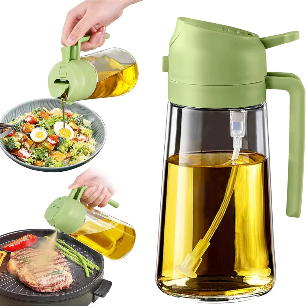 Oil Mister Spray Bottle - Pulverizador de aceite de oliva para