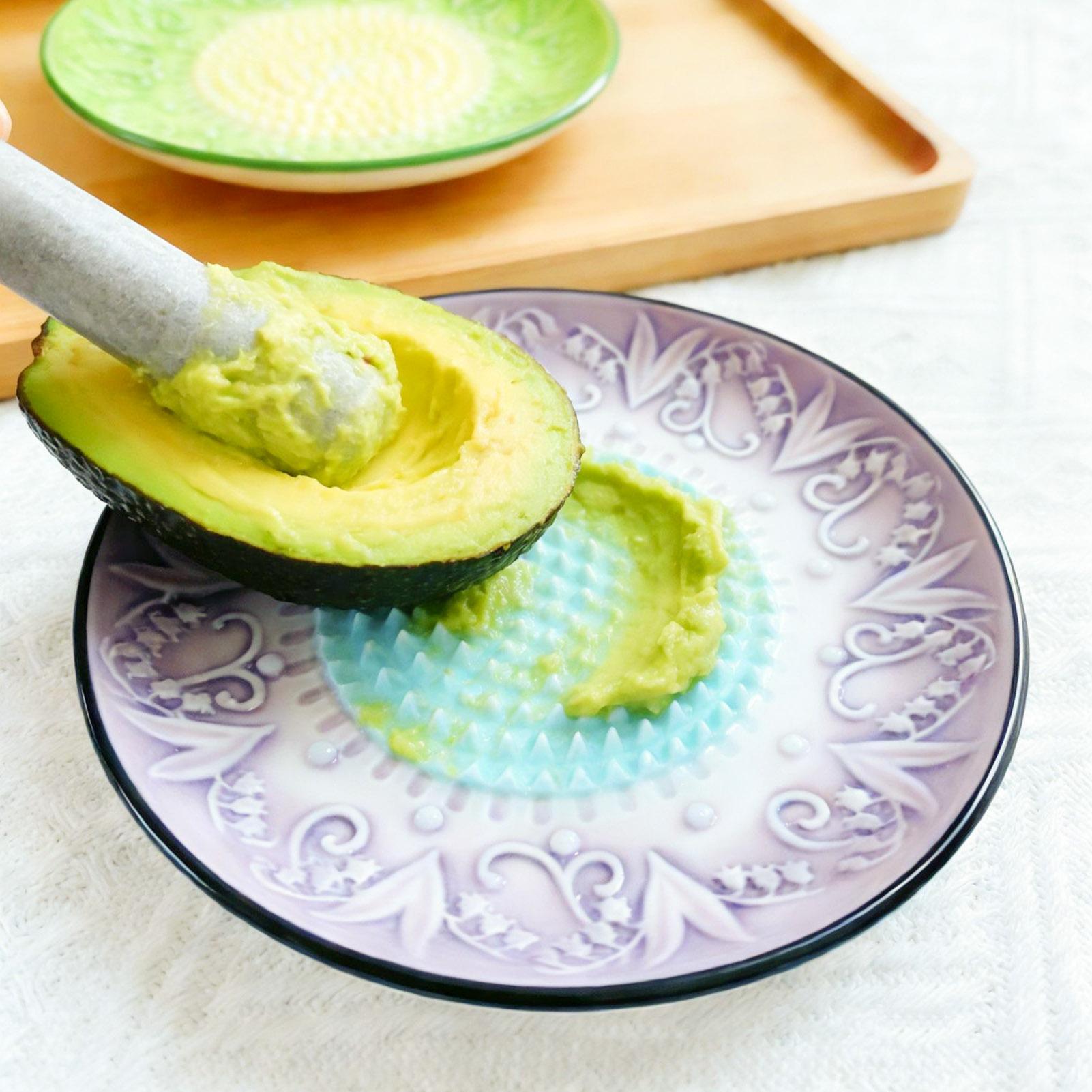 Kitchen Gadgets In Spanish - Rallador de Ajo de Cerámica, Pequeño,