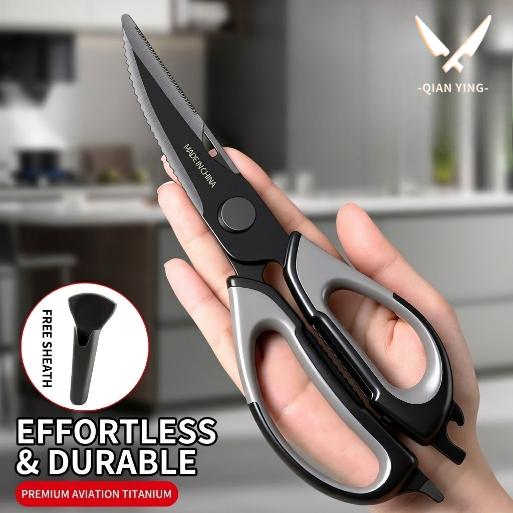 Kitchen Gadgets Worth Buying - Tijeras de Cocina de Titanio para