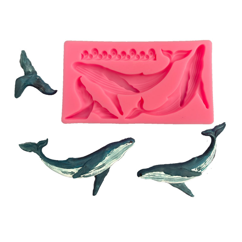 Kitchen Gadgets Worth Buying - Molde de silicona de ballena DIY,