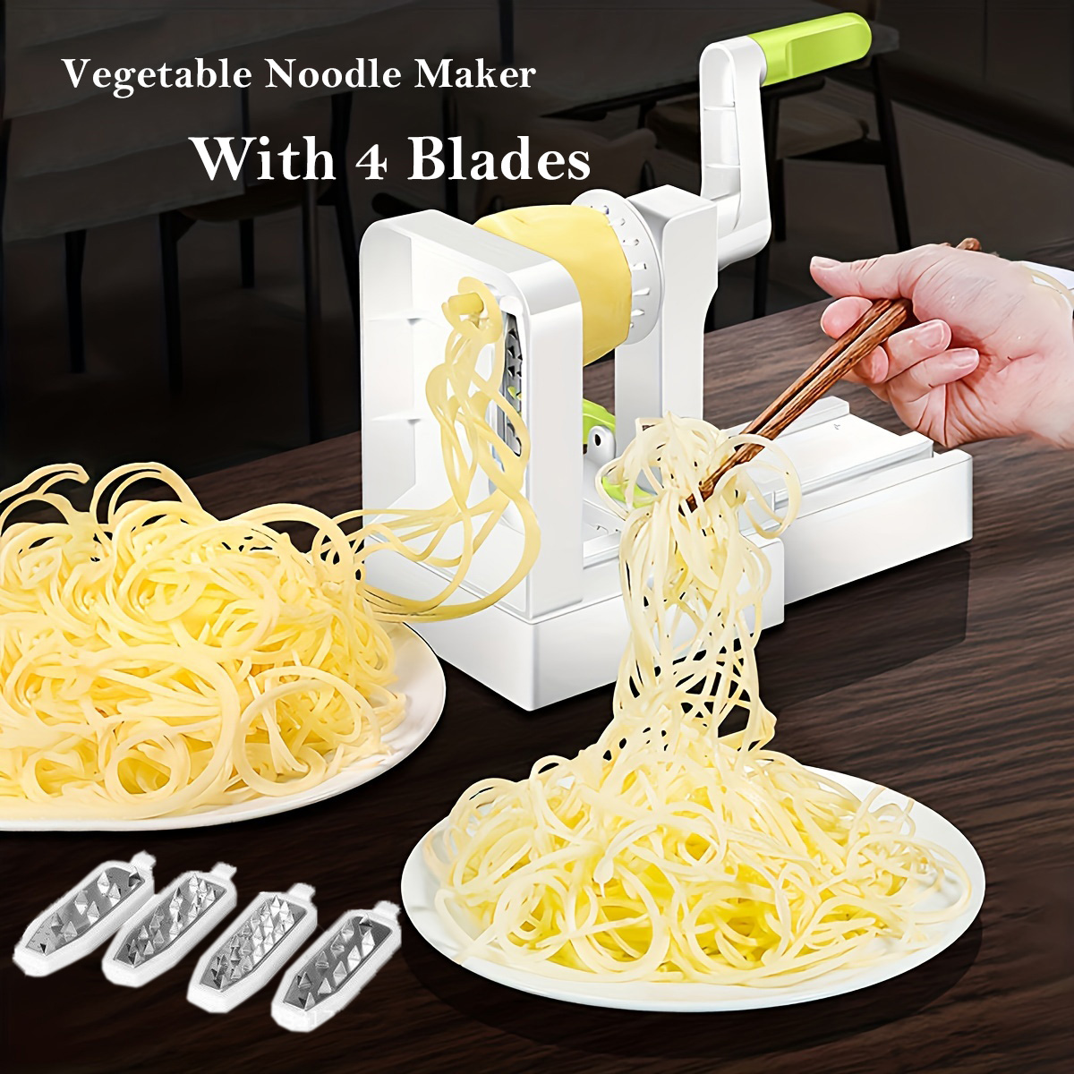 Rallador de verduras, rebanado - Spiralizer Vegetable Noodle reseña y precio