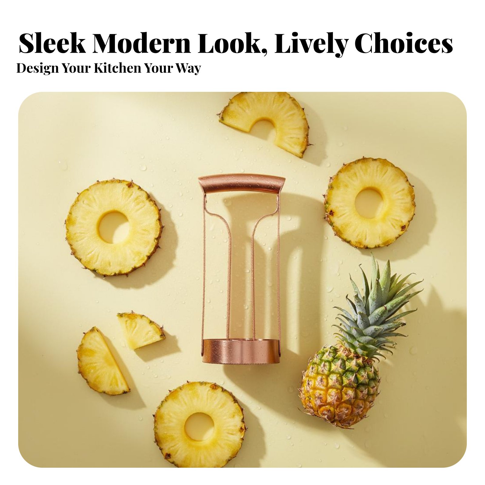 Cortador de Piña de Acero Inox - Kitchen Gadgets Vegetable Cutter reseña y precio