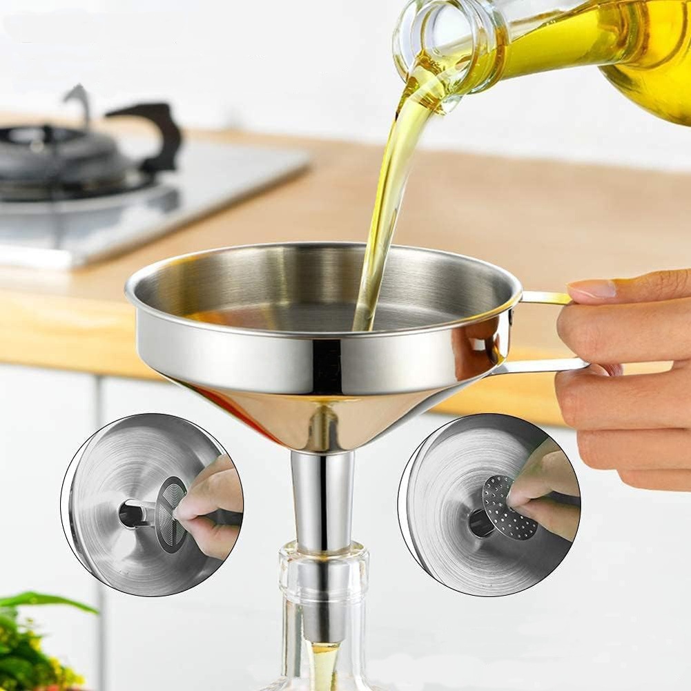 Embudo de acero inoxidable par - Kitchen Gadgets Worth Buying reseña y precio