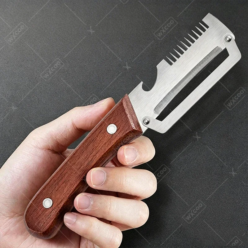 WXCOO Pelador de Acero Inoxida - Kitchen Gadgets Vegetable Cutter reseña y precio