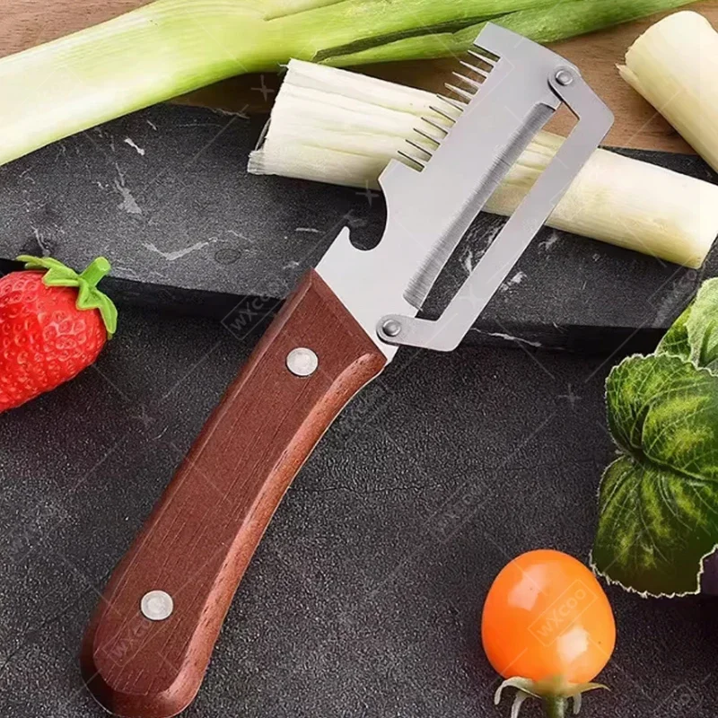 WXCOO Pelador de Acero Inoxida - Kitchen Gadgets Vegetable Cutter reseña y precio