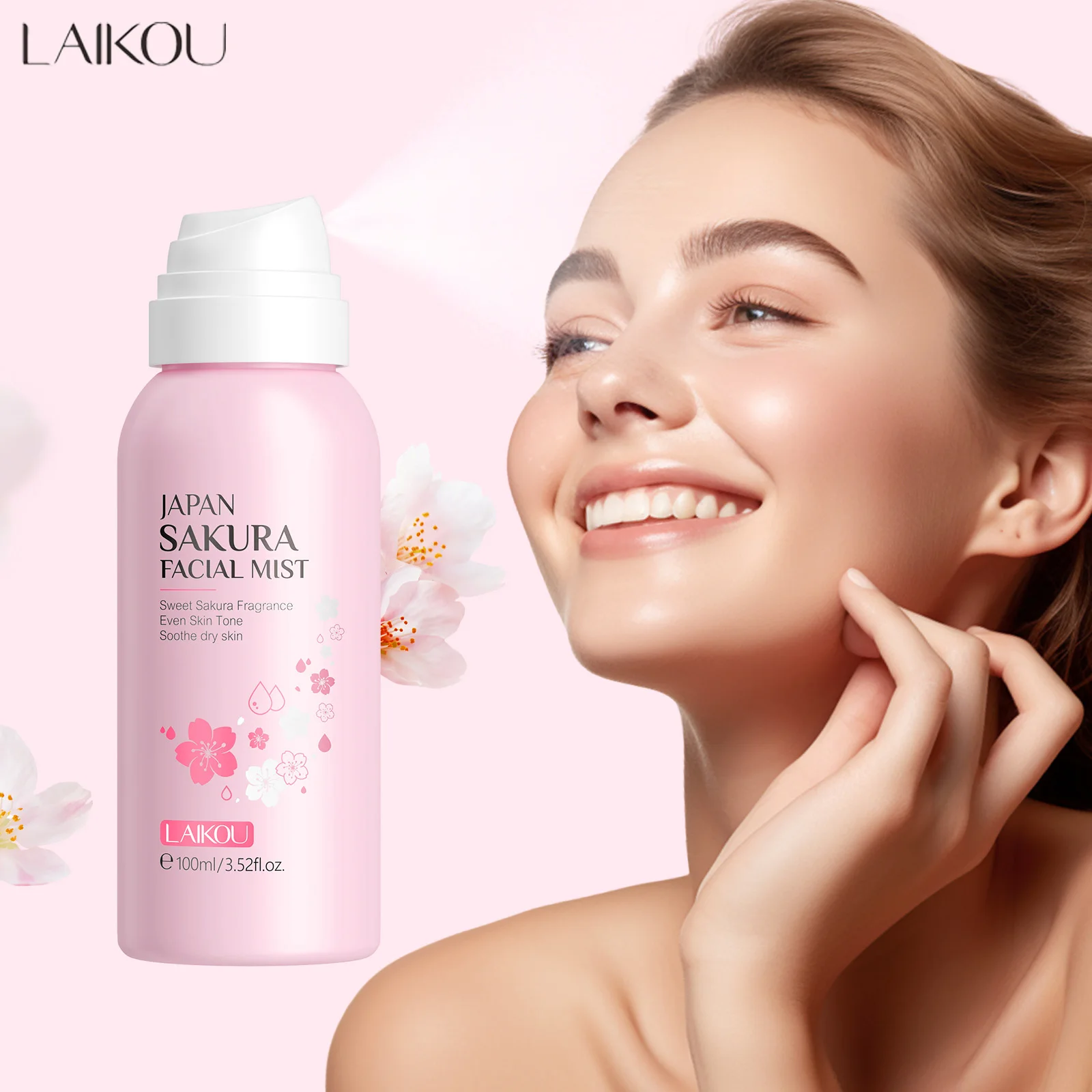 LAIKOU Sakura-Spray iluminador - Oil Mister Spray Bottle reseña y precio