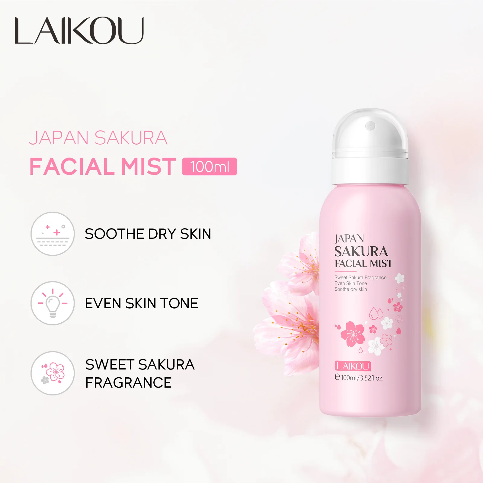 LAIKOU Sakura-Spray iluminador - Oil Mister Spray Bottle reseña y precio