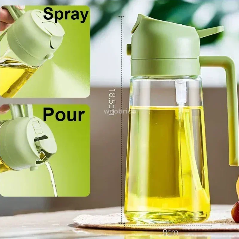 Pulverizador de aceite de oliv - Oil Mister Spray Bottle reseña y precio