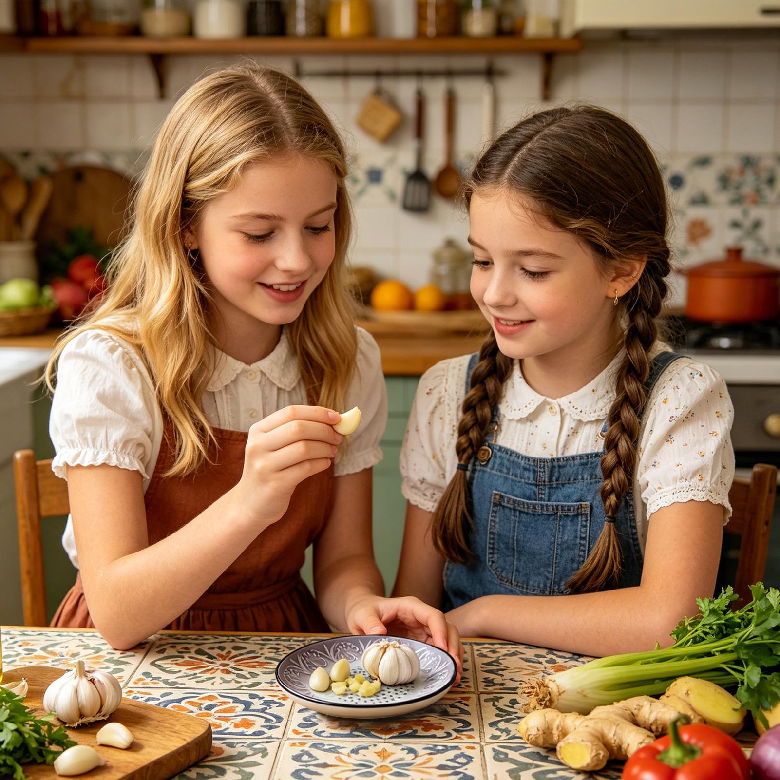 Rallador de Ajo de Cerámica, P - Kitchen Gadgets In Spanish reseña y precio