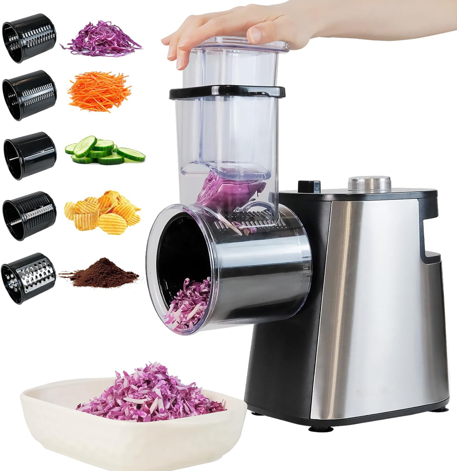Rebanador de alimentos, rallad - Kitchen Gadgets Vegetable Cutter reseña y precio