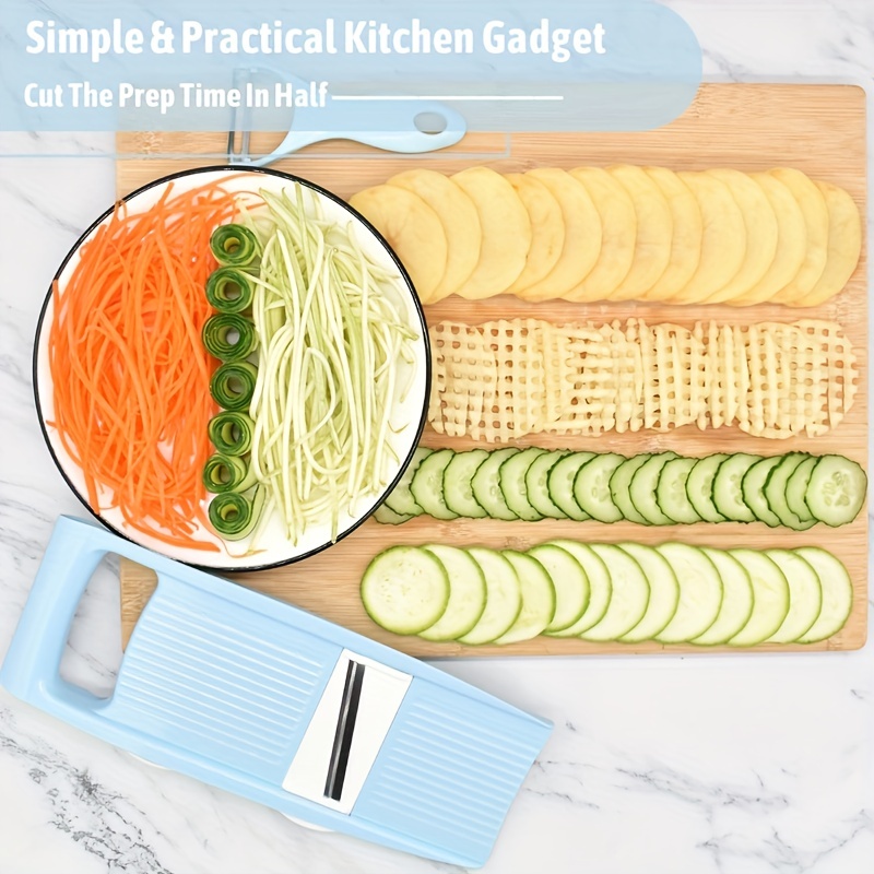Cortador de Verduras 7 en 1, R - Kitchen Gadgets Vegetable Cutter reseña y precio
