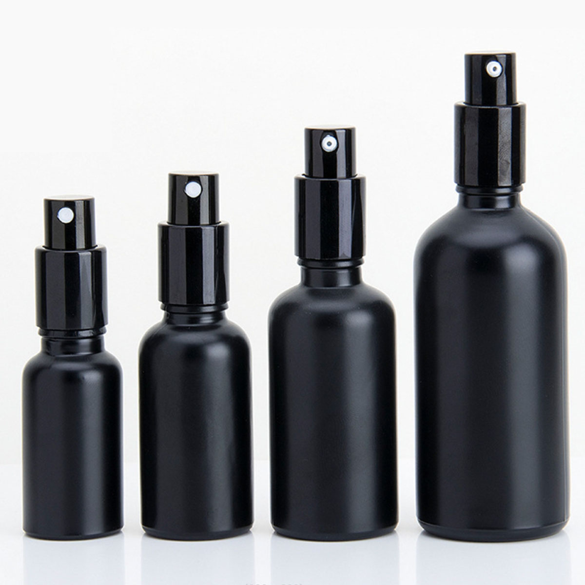 Botella de vidrio negra vacía  - Oil Mister Spray Bottle reseña y precio