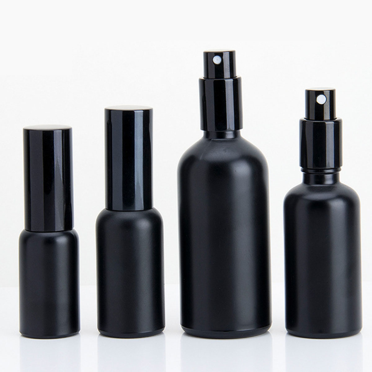 Botella de vidrio negra vacía  - Oil Mister Spray Bottle reseña y precio